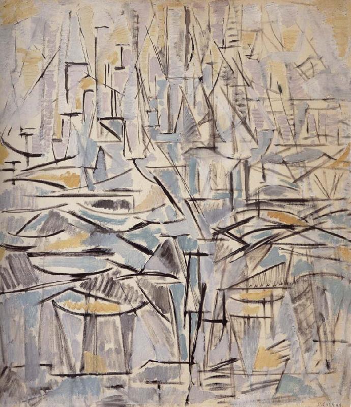 Piet Mondrian Composition NO.XVI china oil painting image